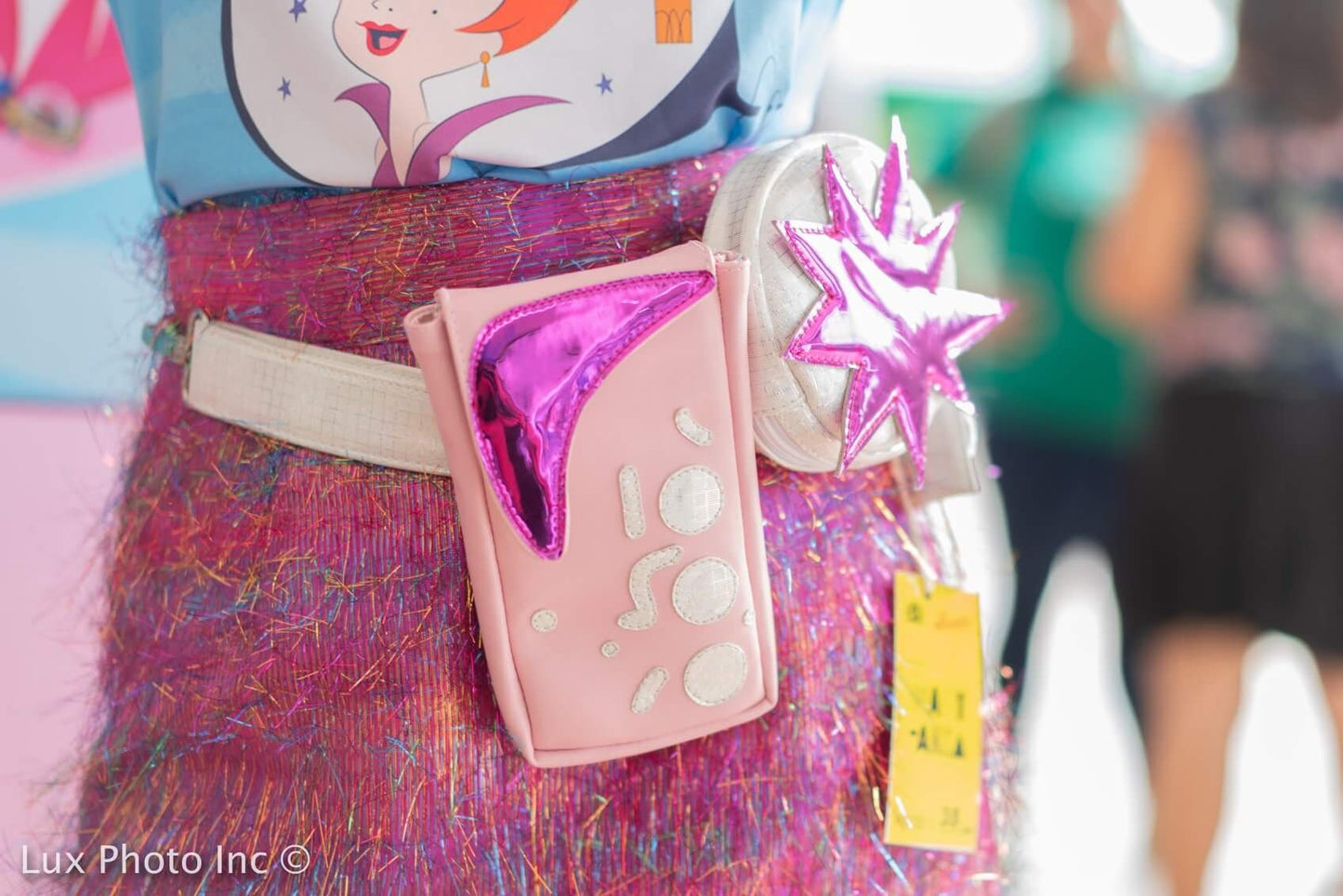 Pink Two piece Jetsons bumbag/fanny pack