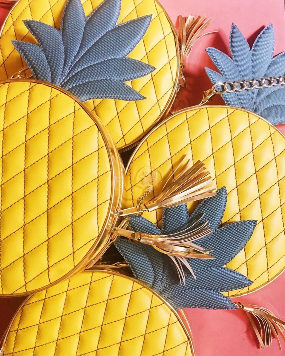 Pineapple crossbody bag