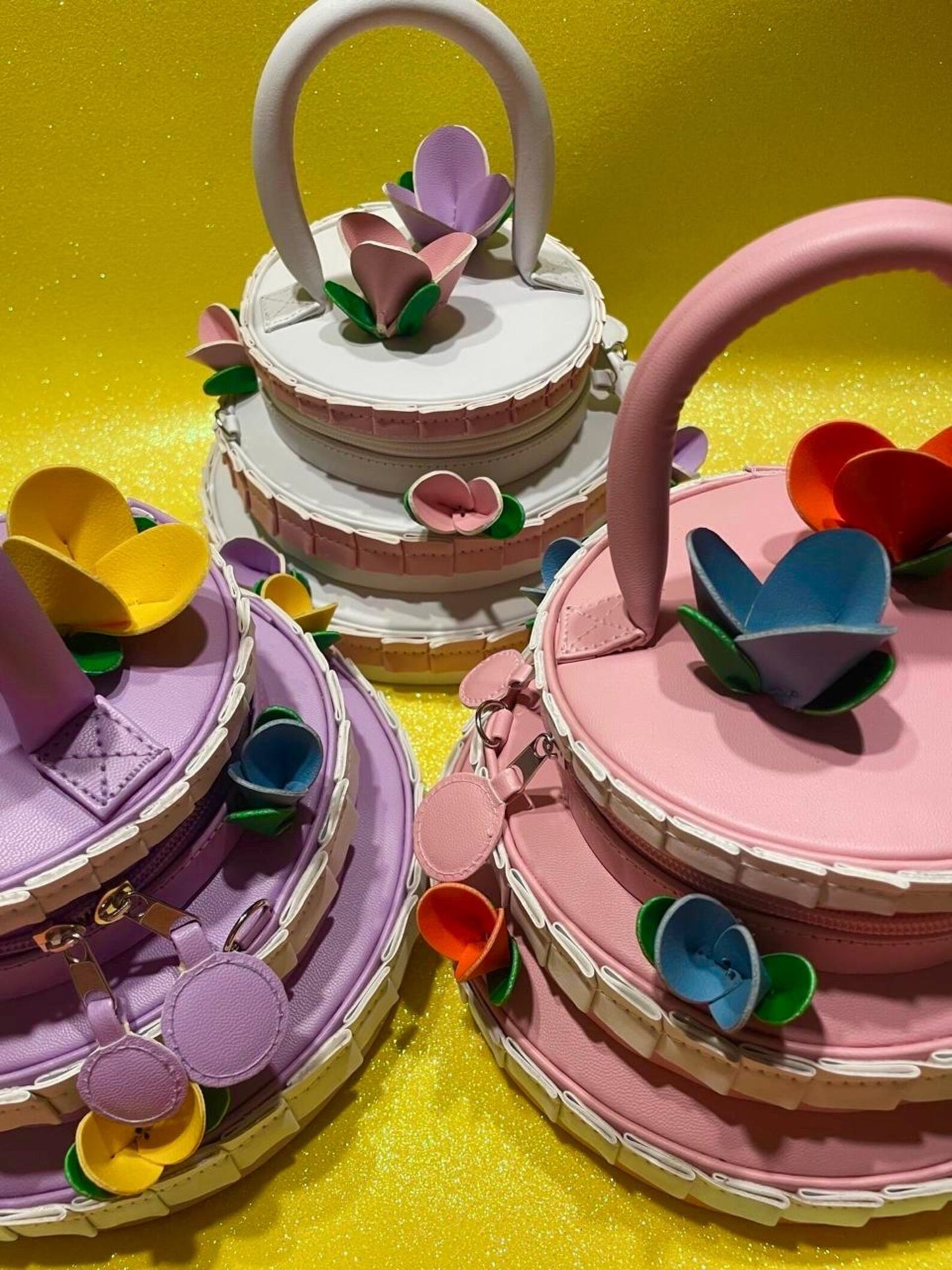 Birthday Cake with flowers