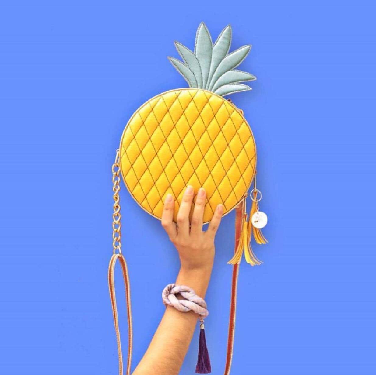 Pineapple crossbody bag