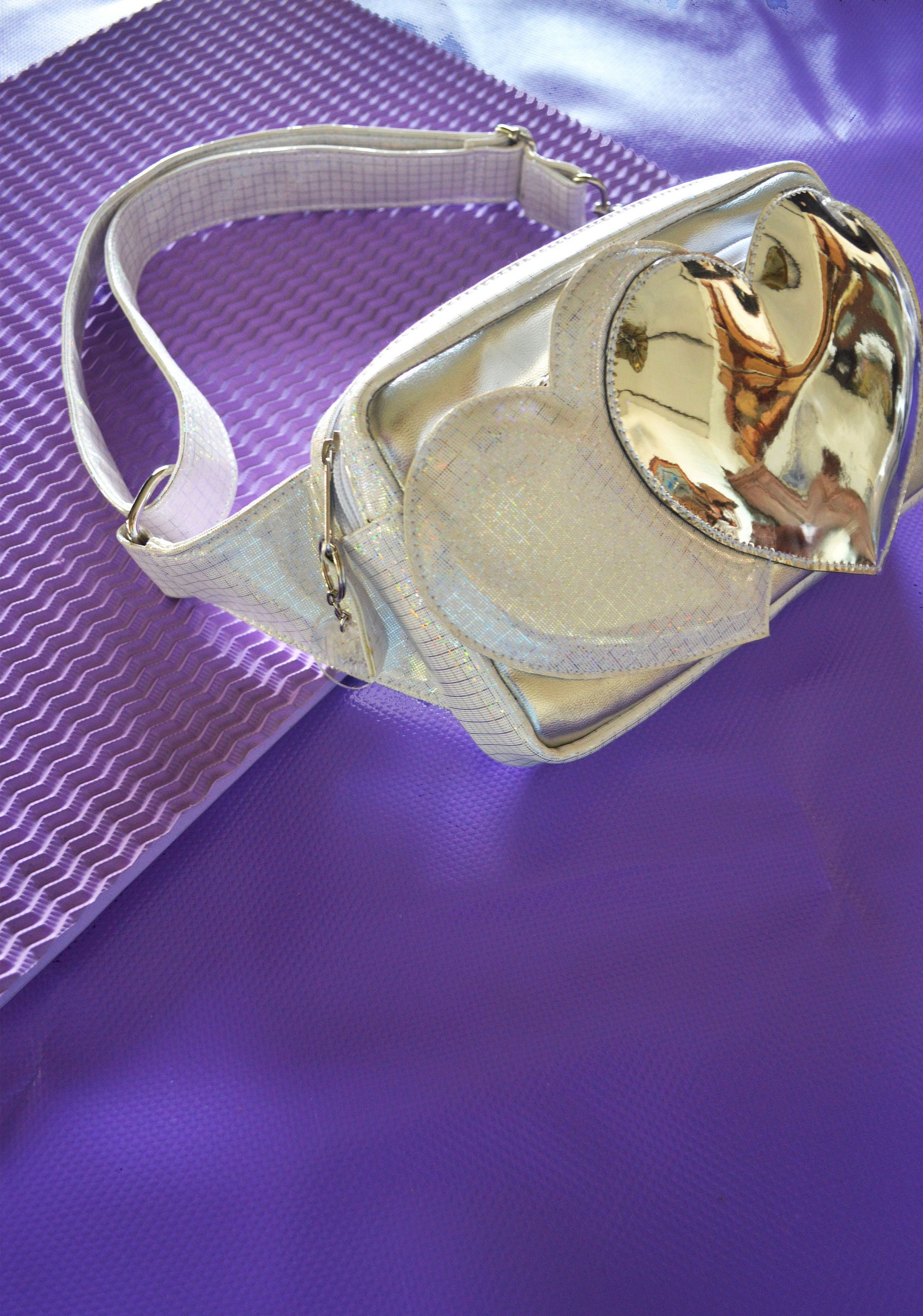 Two Hearts Bum Bag / fanny pack