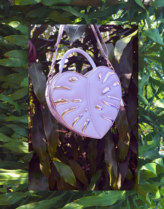 Monstera Handtasche/Umhängetasche