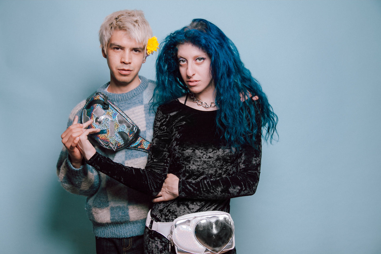 Two Hearts Bum Bag / fanny pack