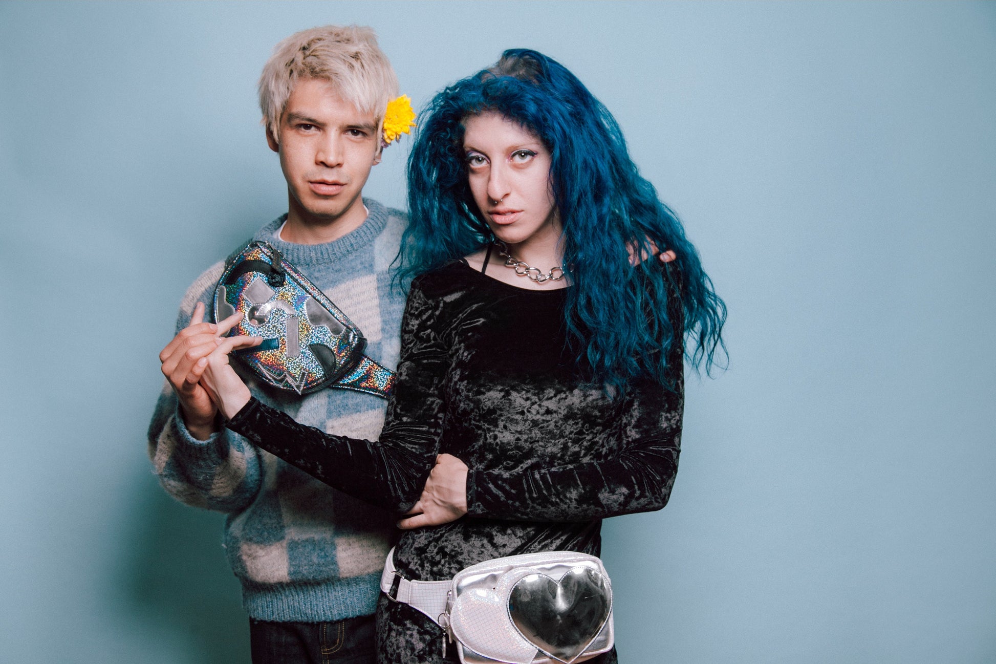 Two Hearts Bum Bag / fanny pack