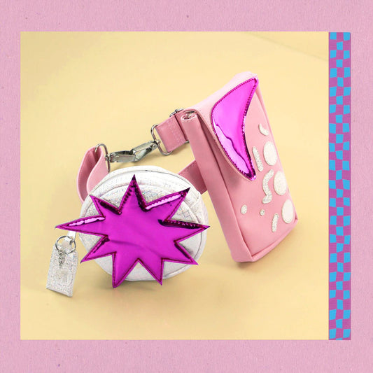 Pink Two piece Jetsons bumbag/fanny pack