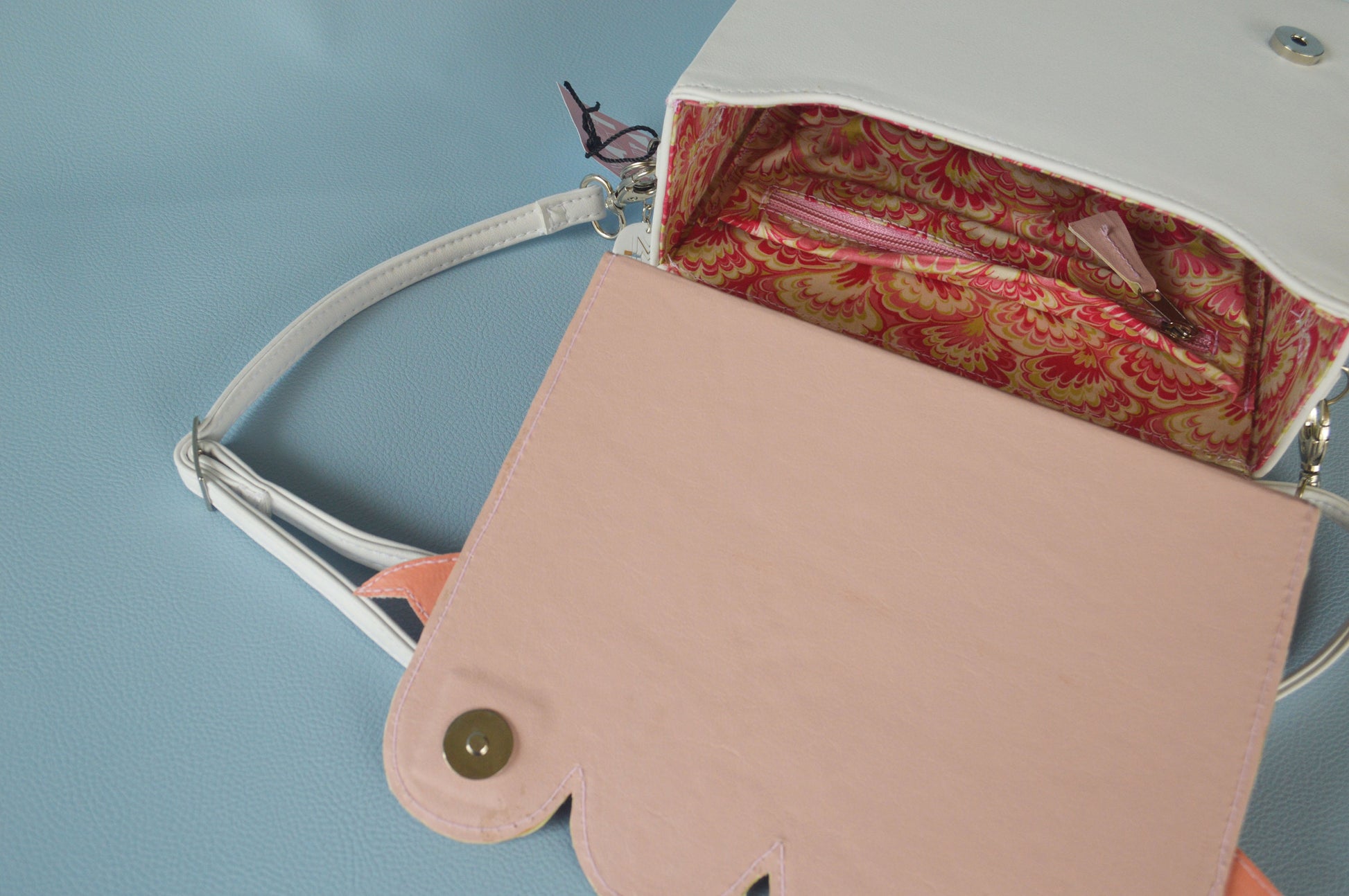 Flamingo handbag/crossbody bag