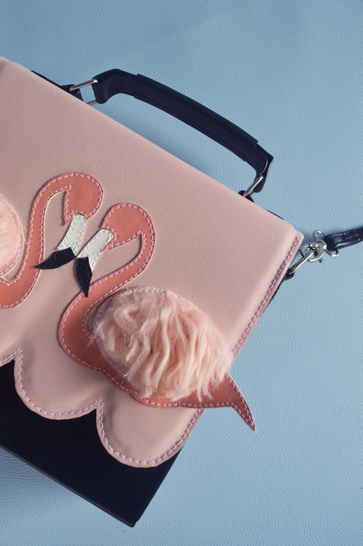 Flamingo handbag/crossbody bag