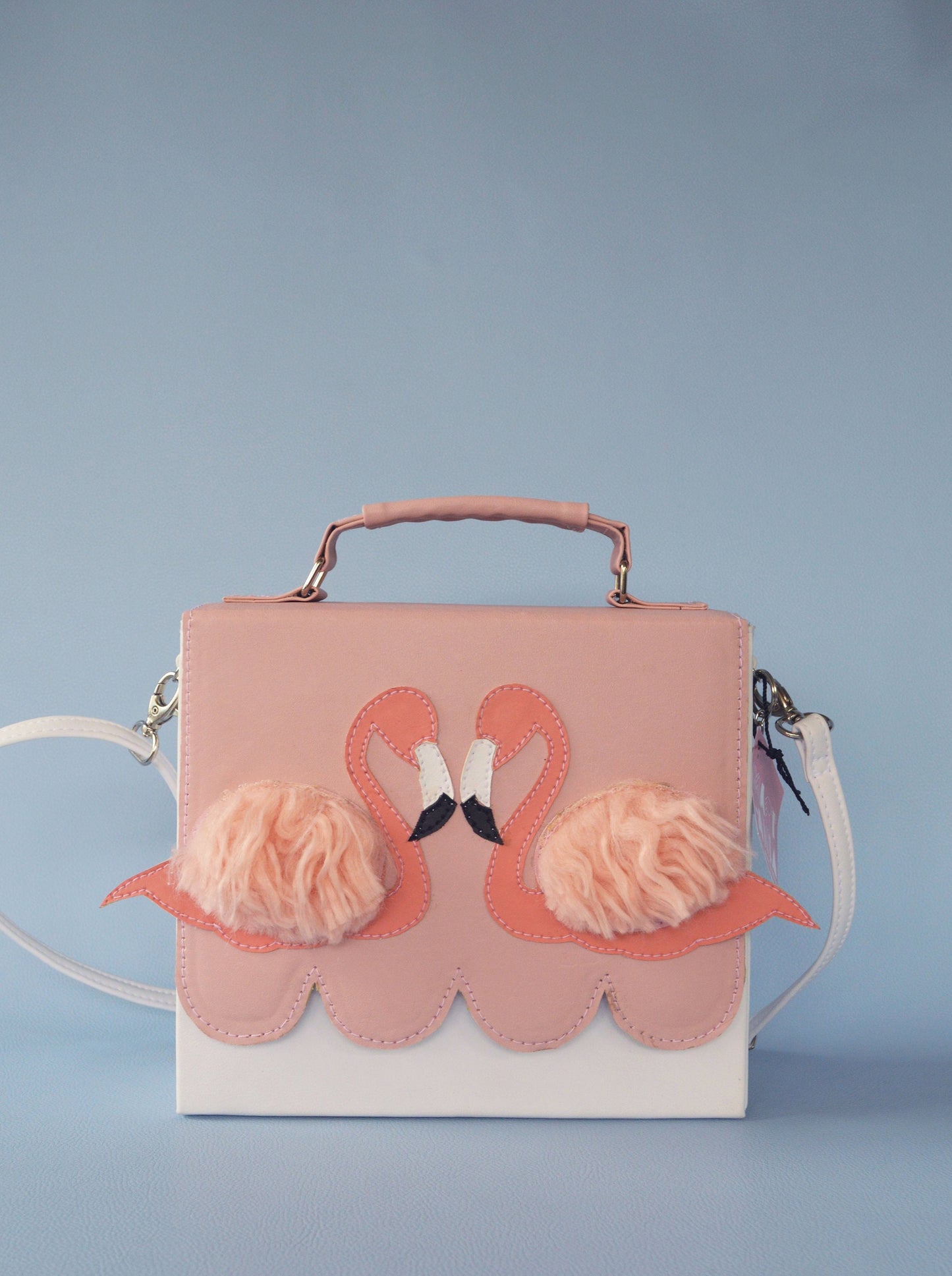 Flamingo handbag/crossbody bag