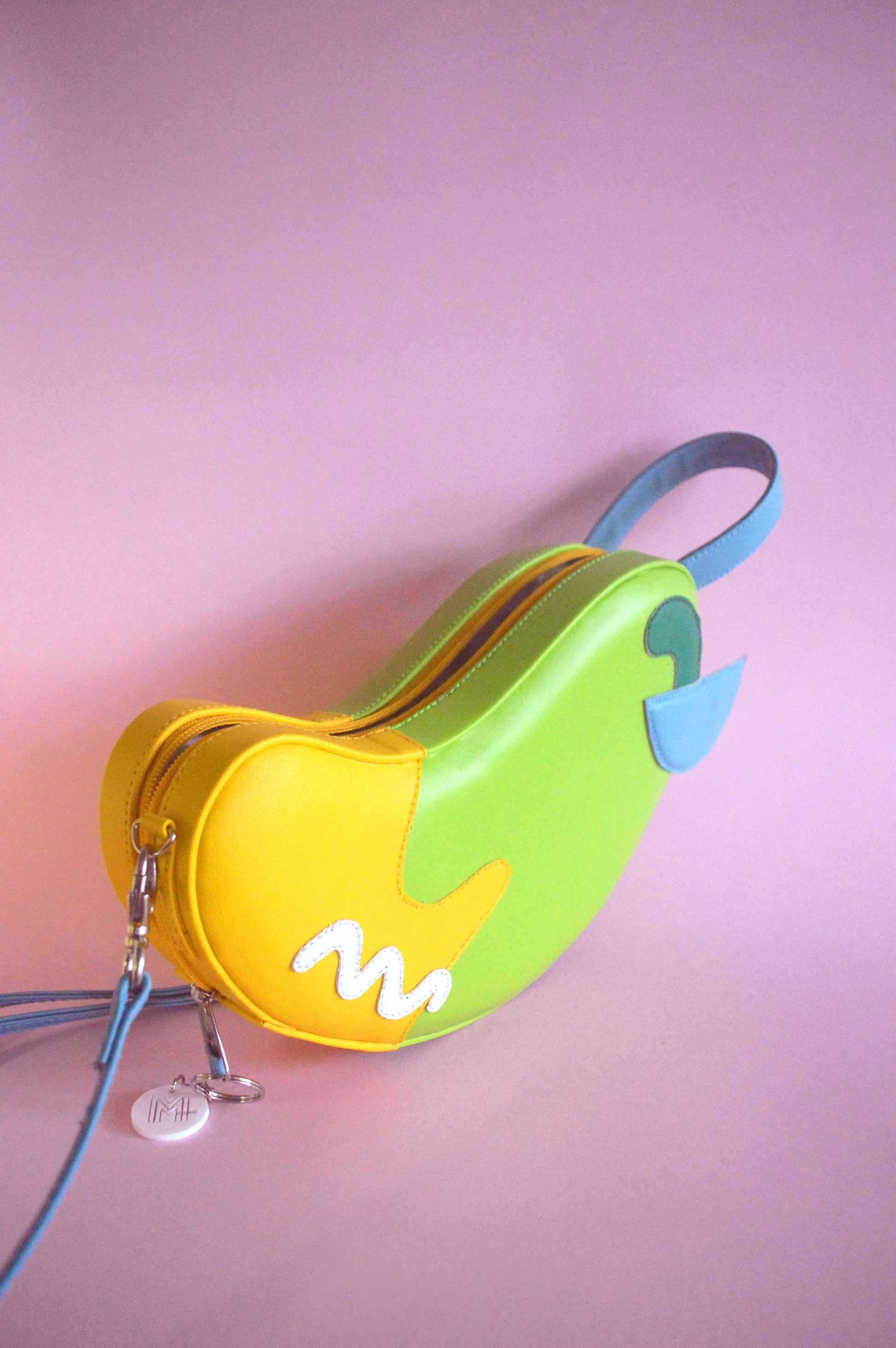 Memphis Mango Handbag Clutch or Crossbody