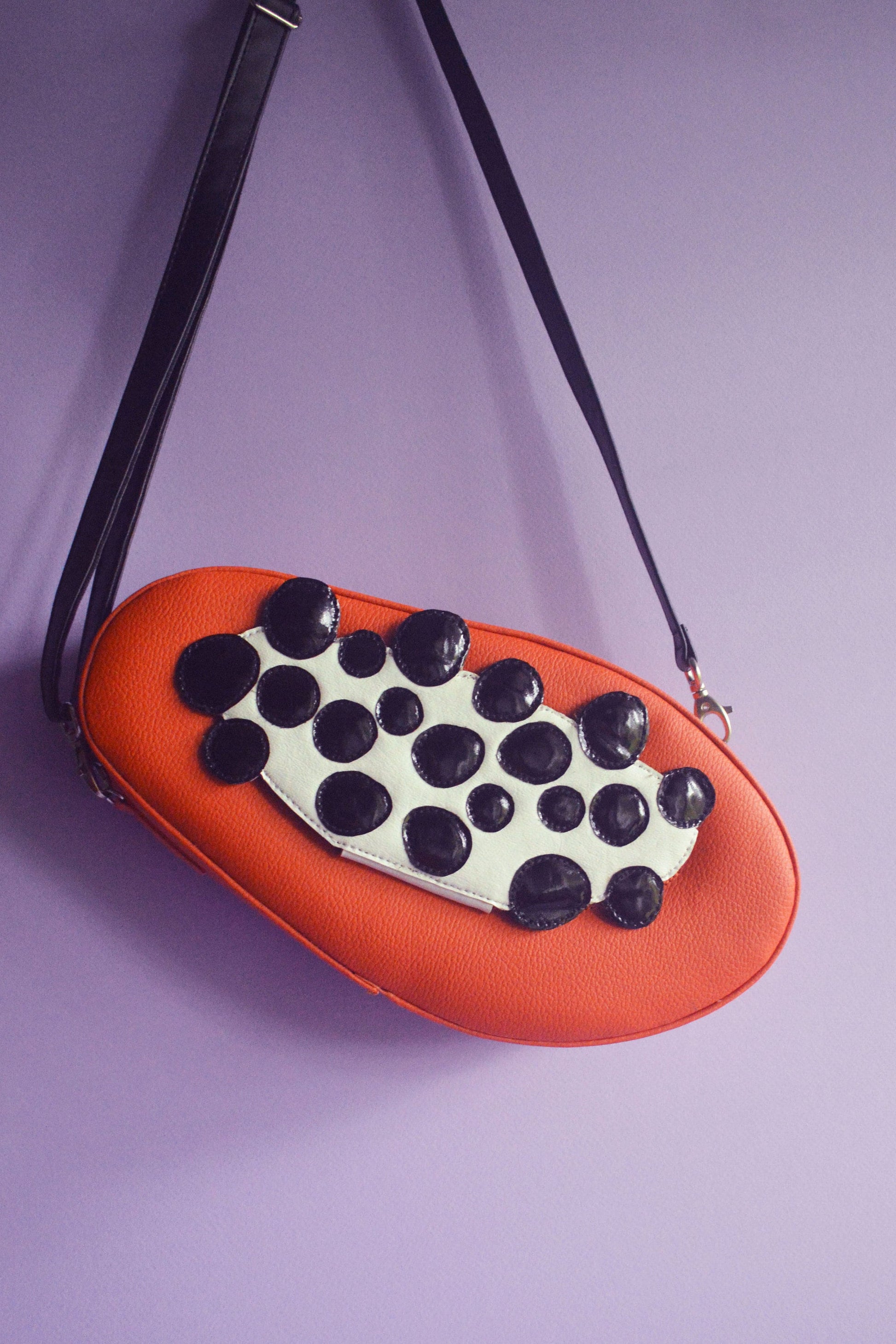 Pattern Papaya Crossbody Bag