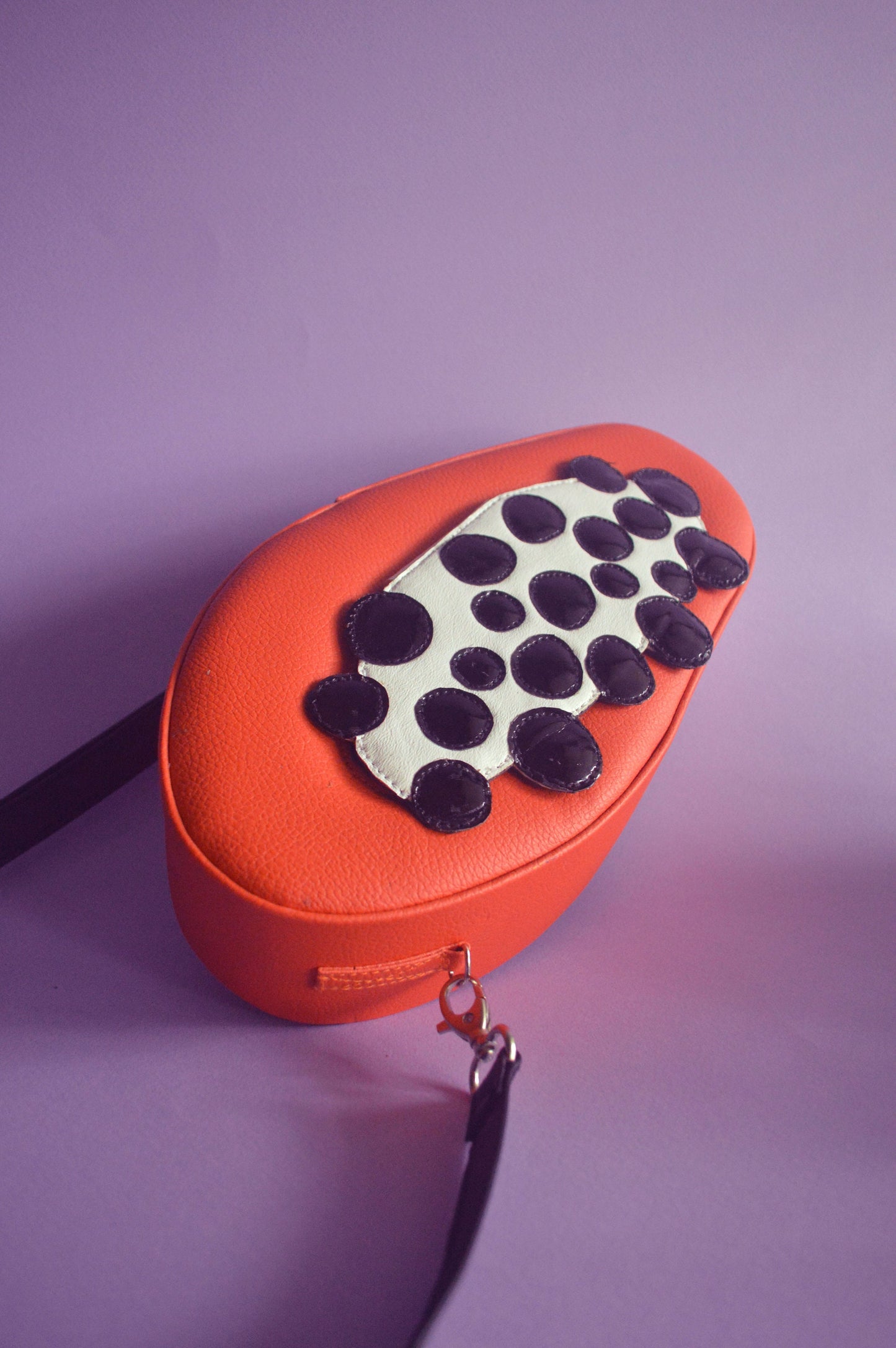 Pattern Papaya Crossbody Bag