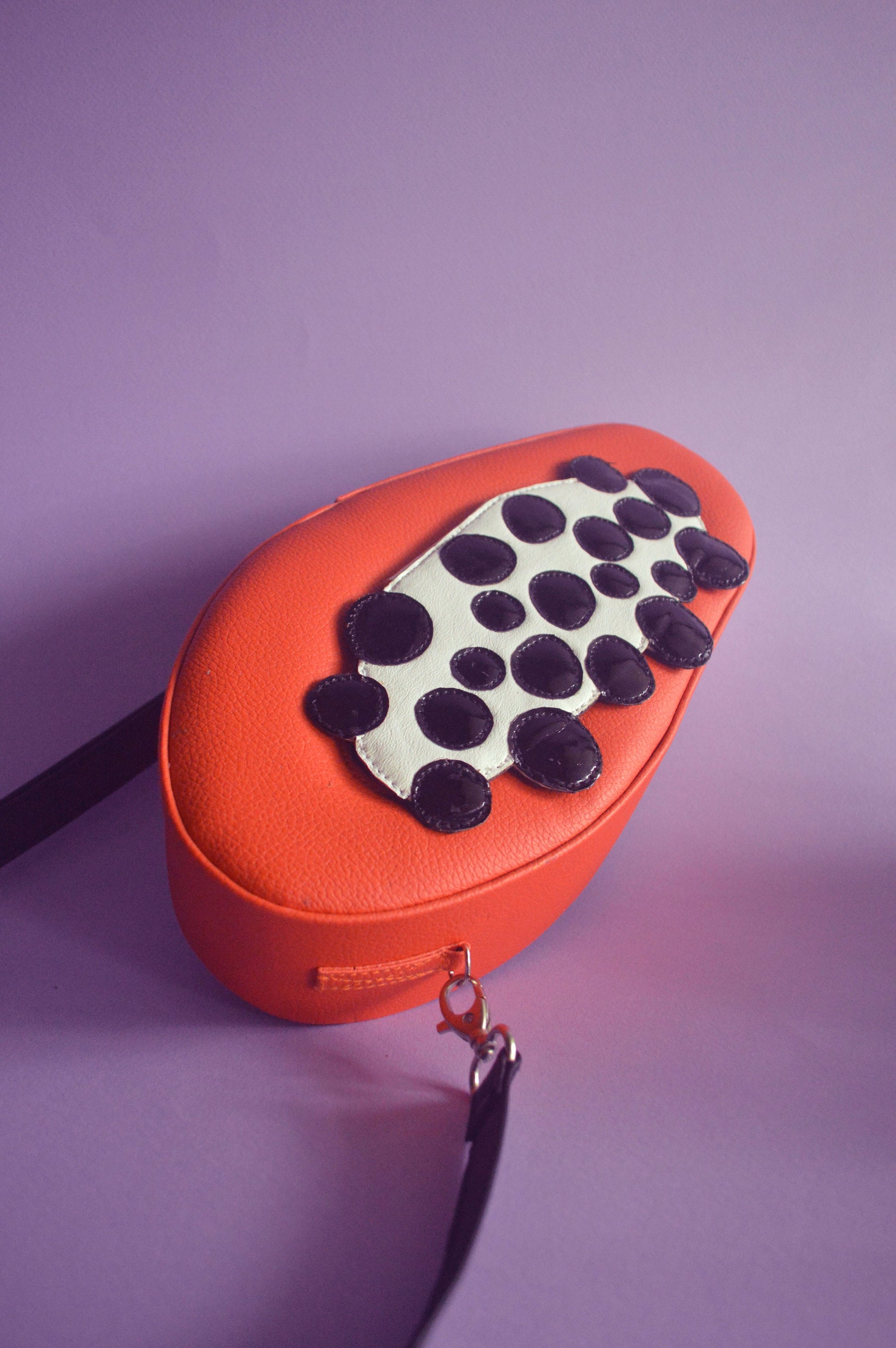 Pattern Papaya Crossbody Bag