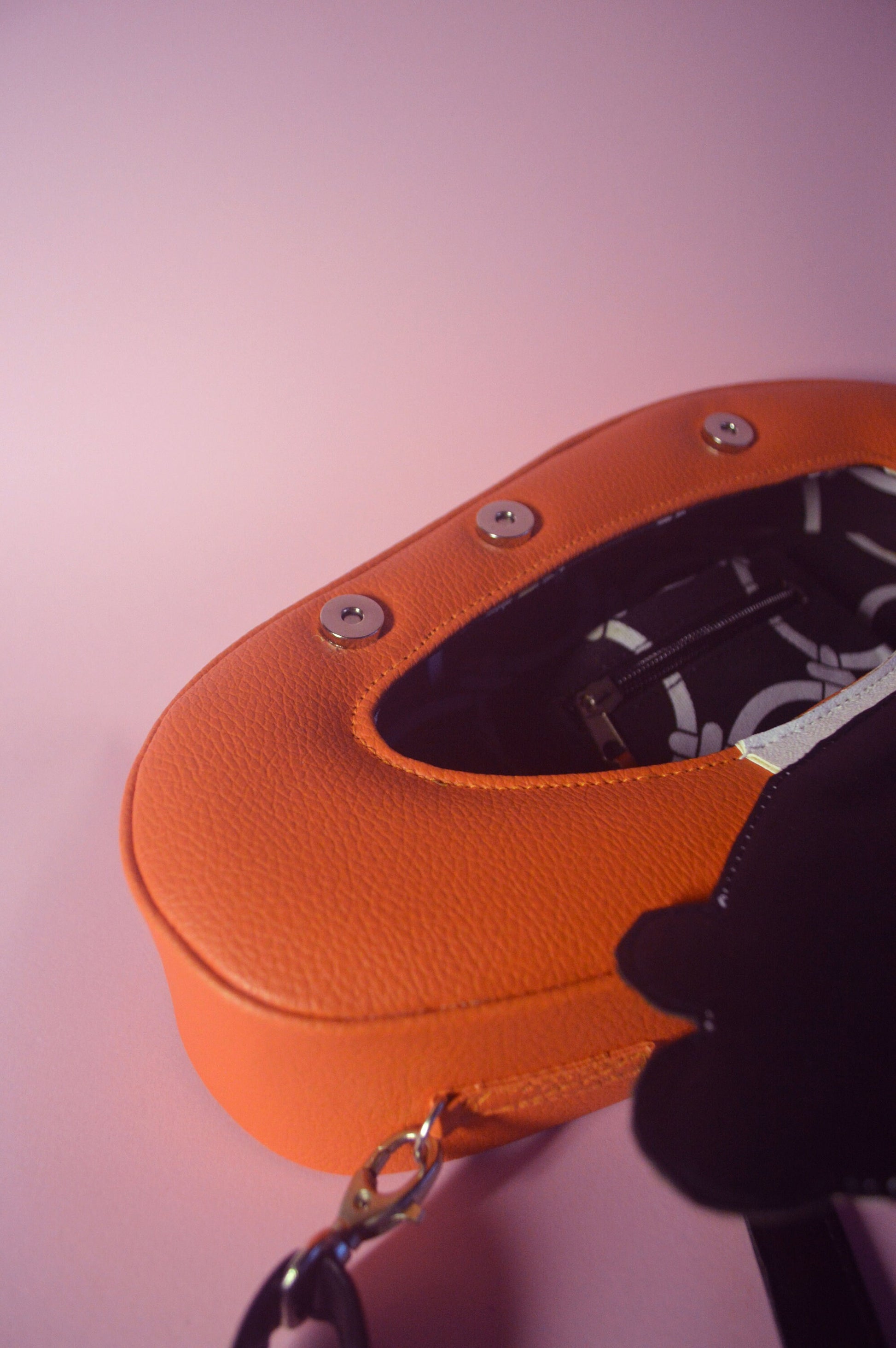 Pattern Papaya Crossbody Bag